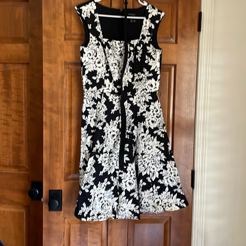 White House Black Market fit and flare dress